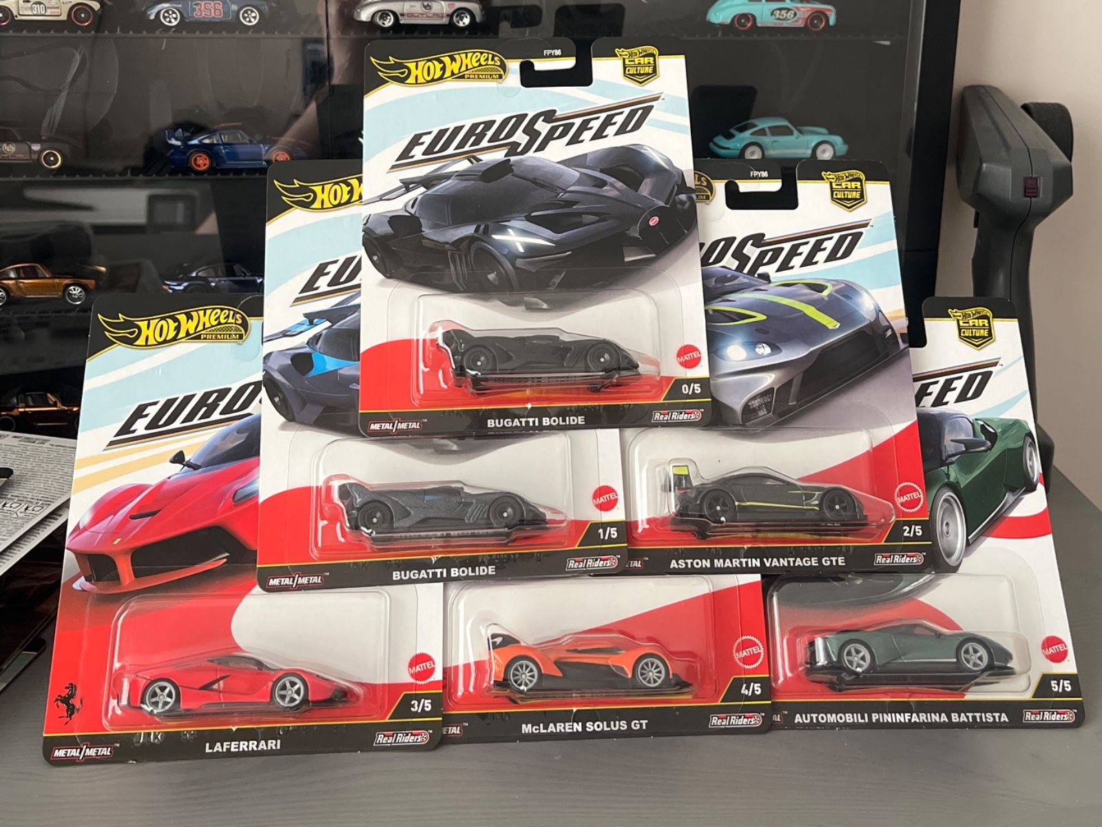 Hot Wheels 2025 Euro Speed Set