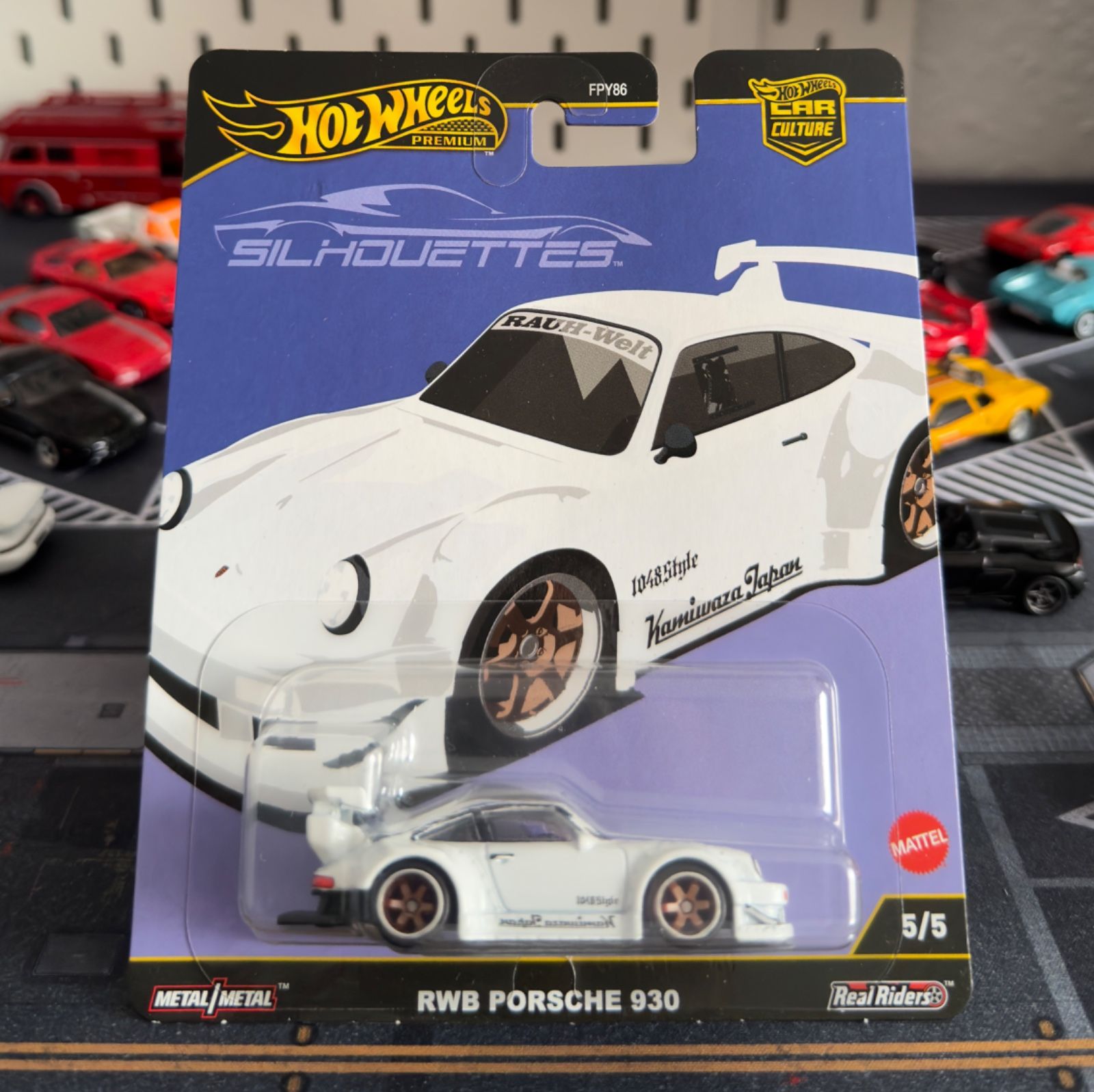 Hot Wheels Premium RWB Porsche 930 weiß
