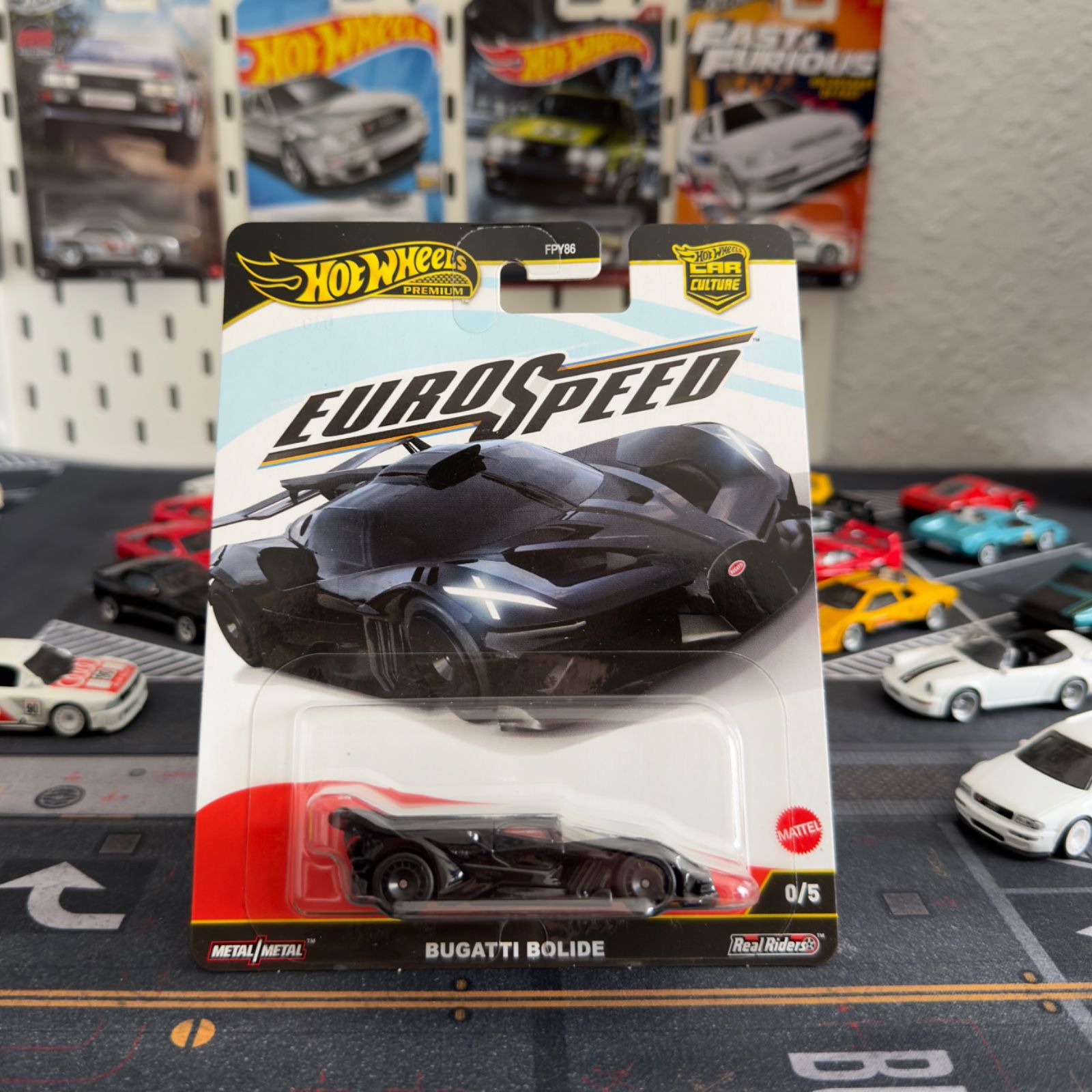 Hot Wheels Premium Bugatti Bolide Chase 0/5