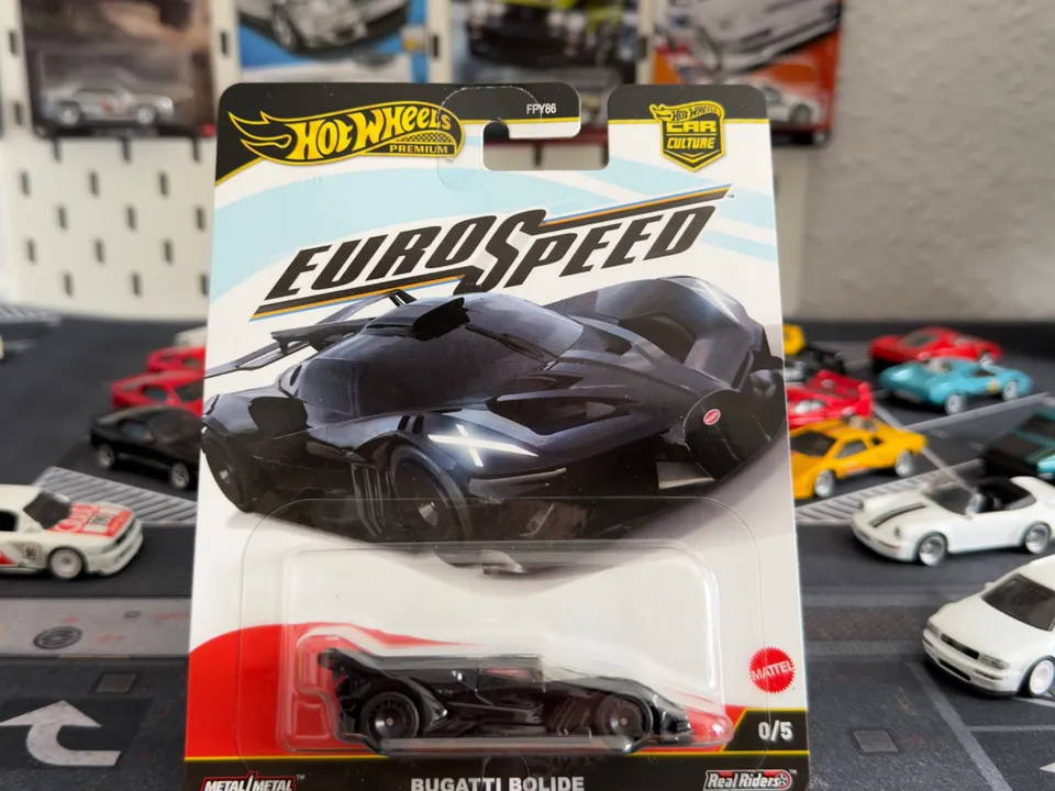 Hot Wheels Premium Bugatti Bolide Chase 0/5