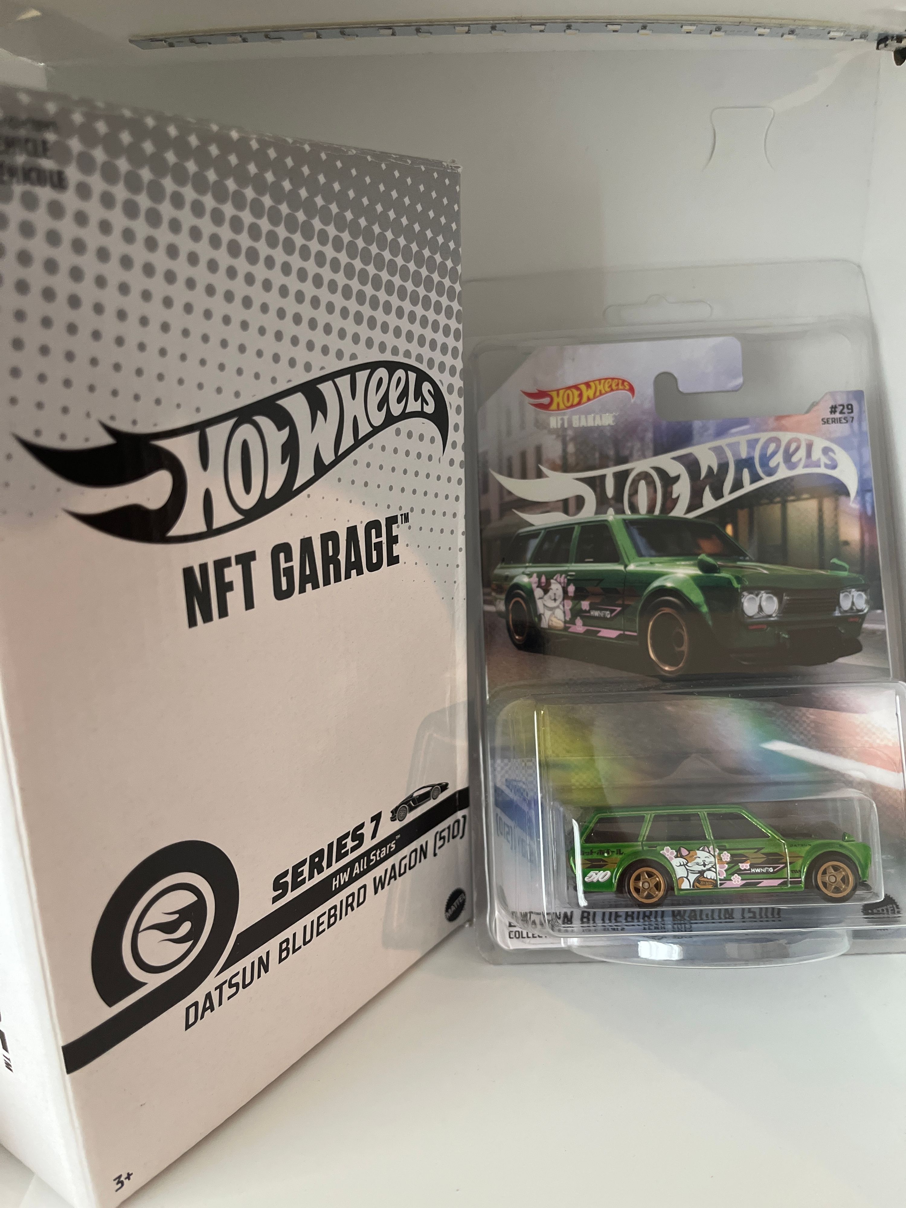 NFT Garage Series 7 Datsun Bluebird Wagon (510)