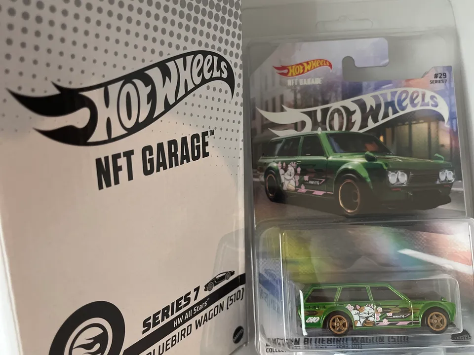 NFT Garage Series 7 Datsun Bluebird Wagon (510)