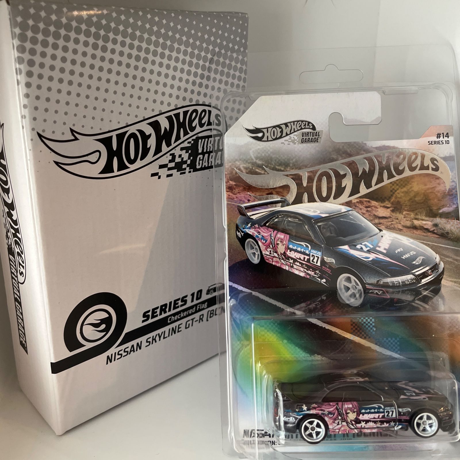 Hot Wheels Virtual Garage S10 Nissan Skyline GT-R (R33)
