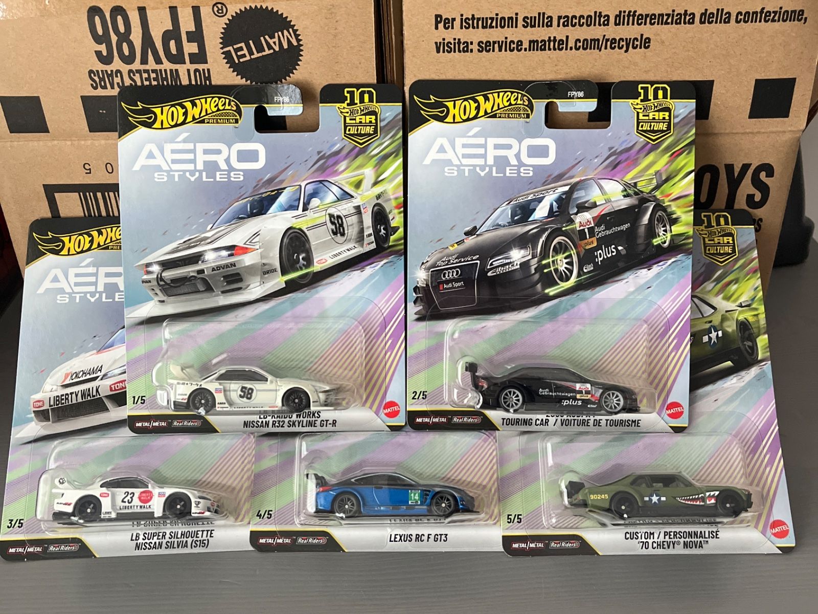Hot Wheels 2026 AÉRO Styles Set