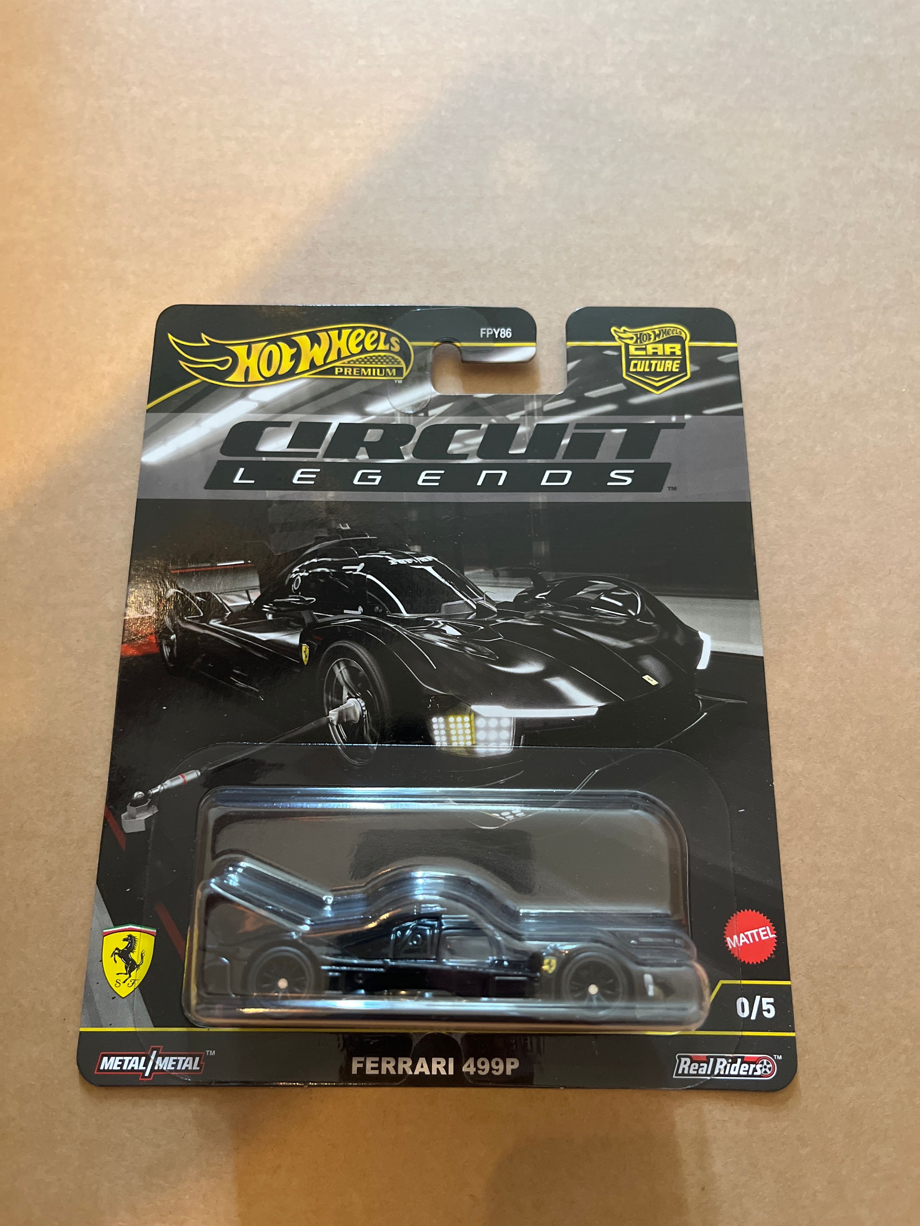 Hot Wheels Premium Ferrari 499P Circuit Legends Chase