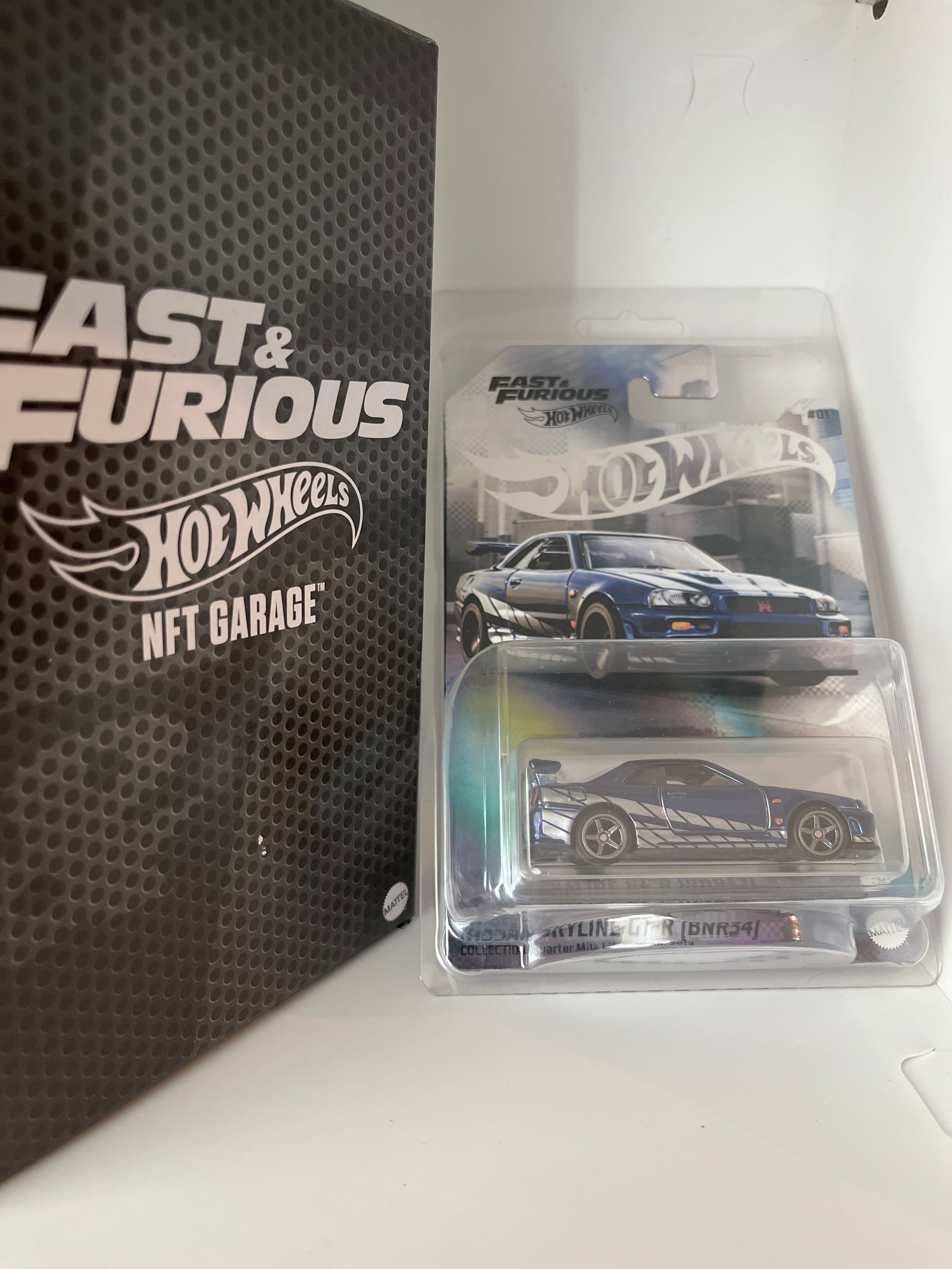 NFT Garage Fast&Furious Nissan Skyline R34