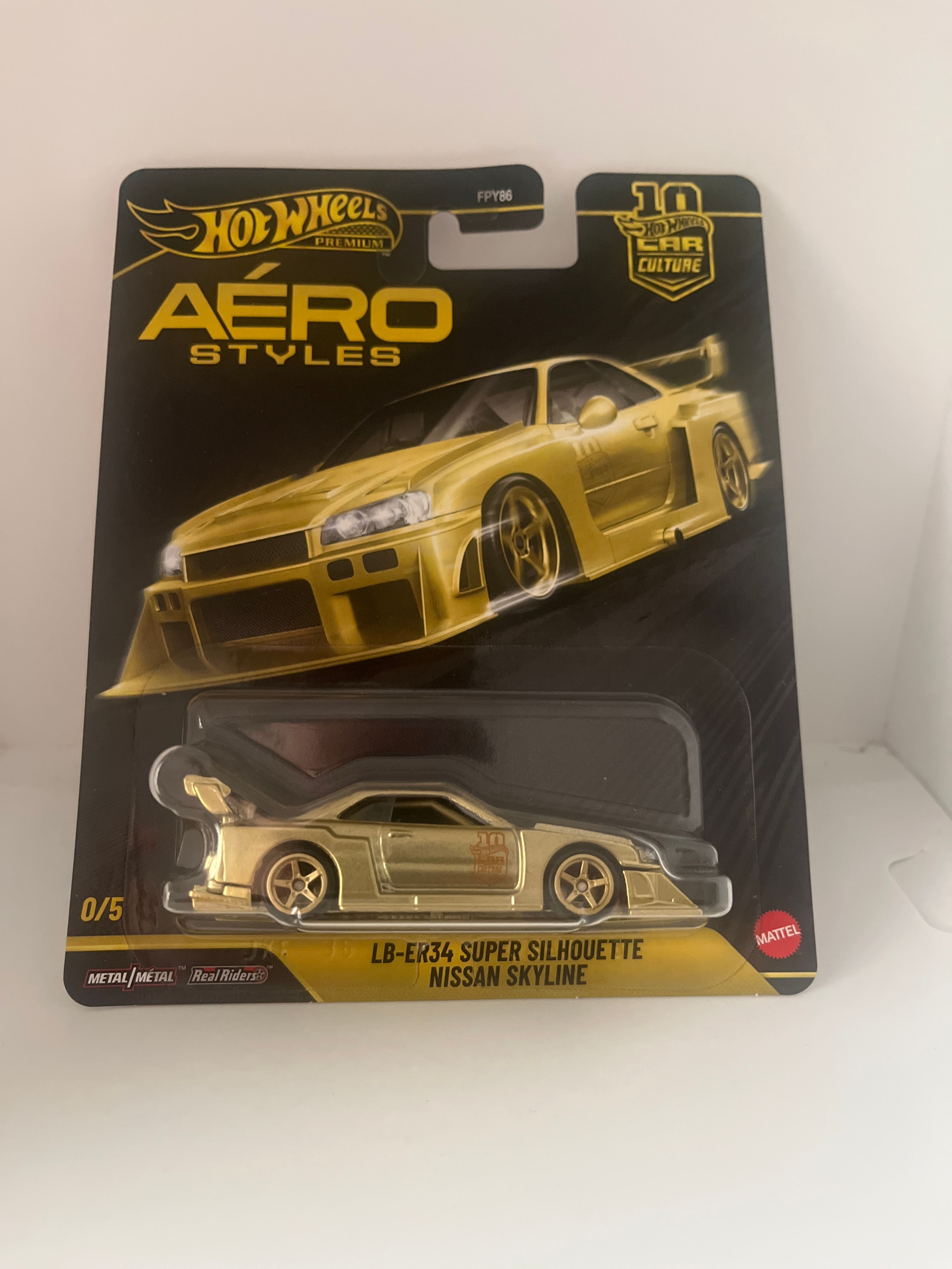 Hot Wheels Car Culture Aero Styles LB-ER34 Super Silhouette Nissan Skyline Chase