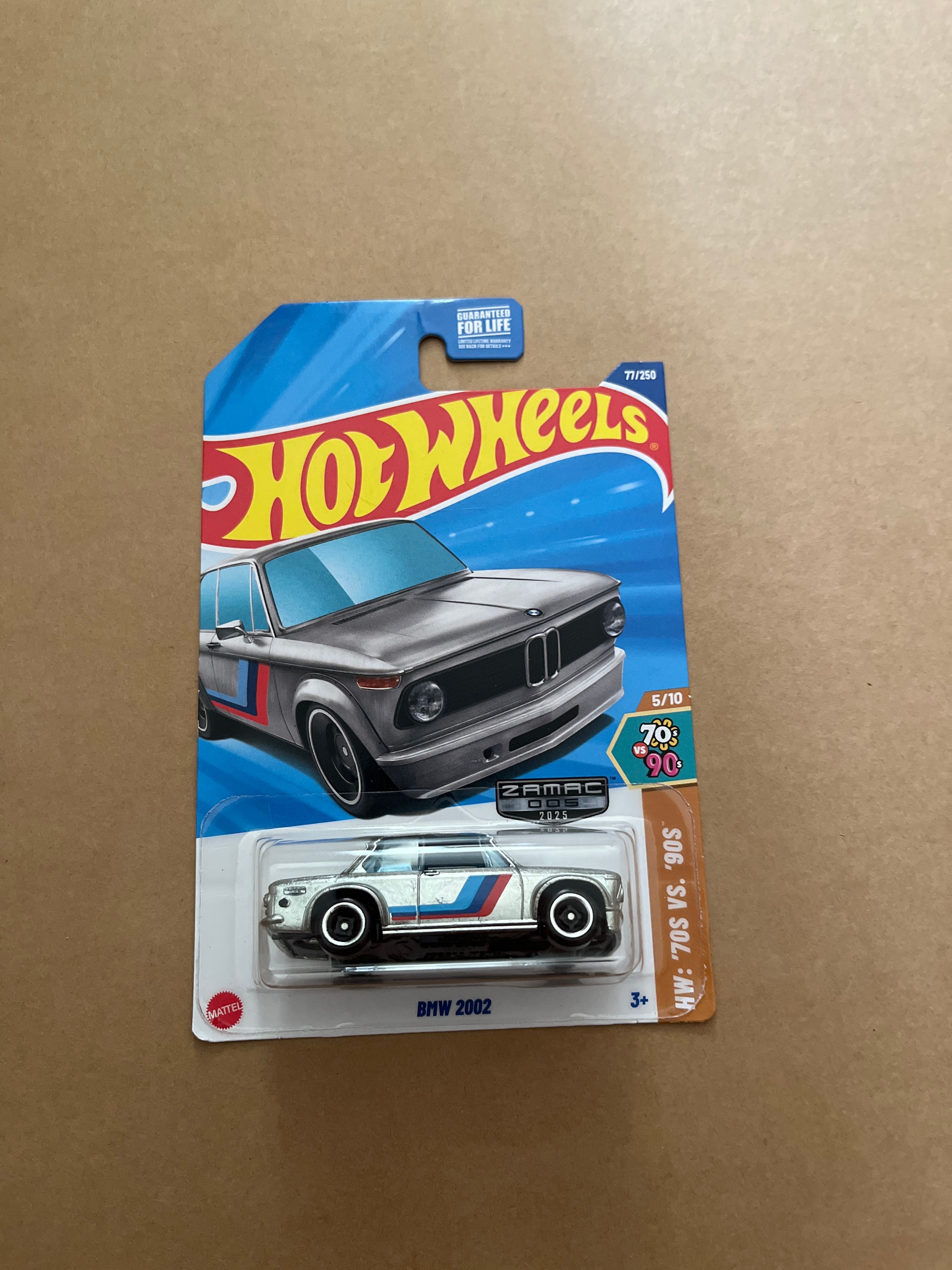 Hot Wheels BMW 2002 Zamac 2025