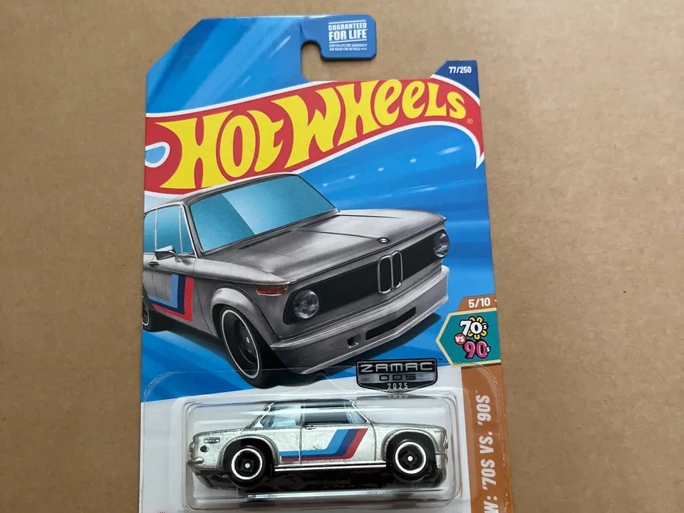 Hot Wheels BMW 2002 Zamac 2025