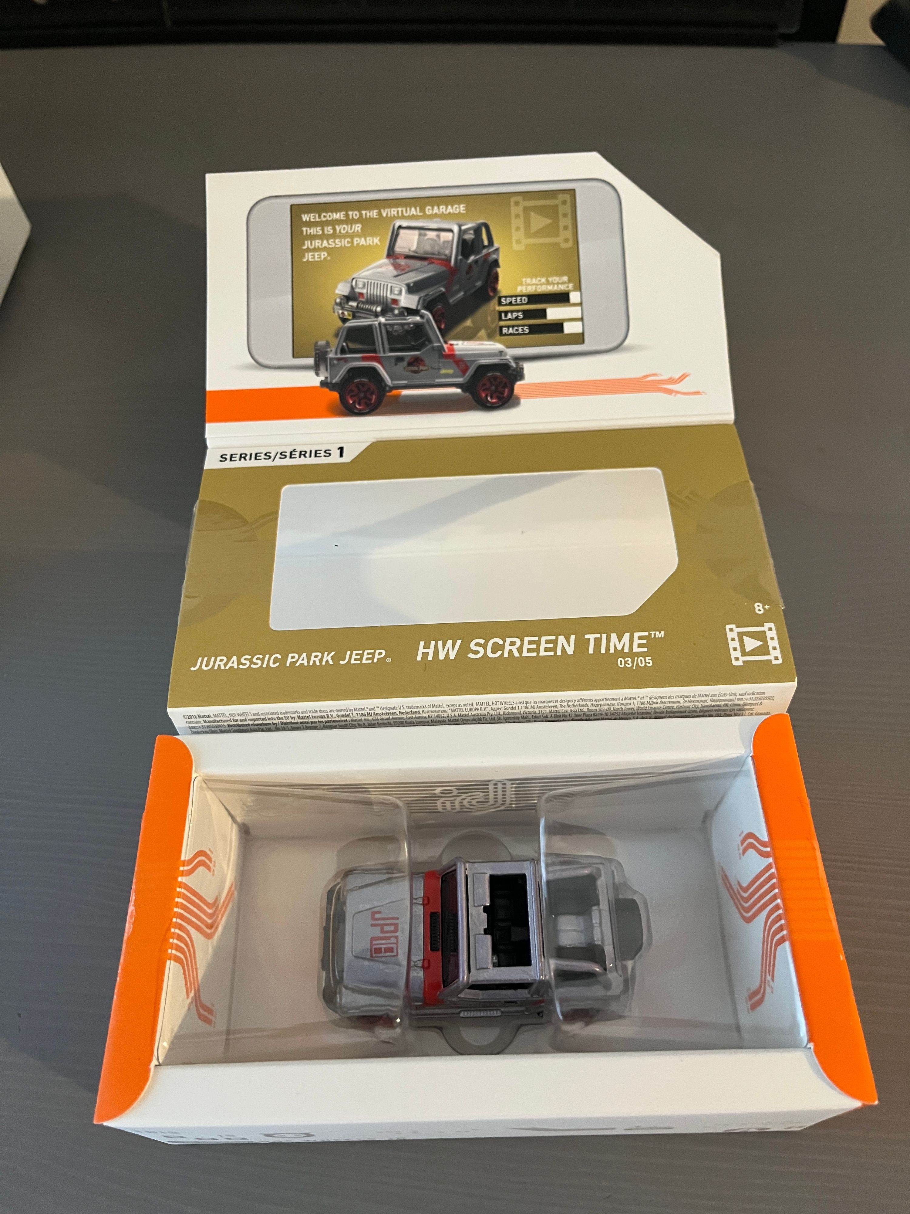 Jurassic Park Jeep HW Screen Time